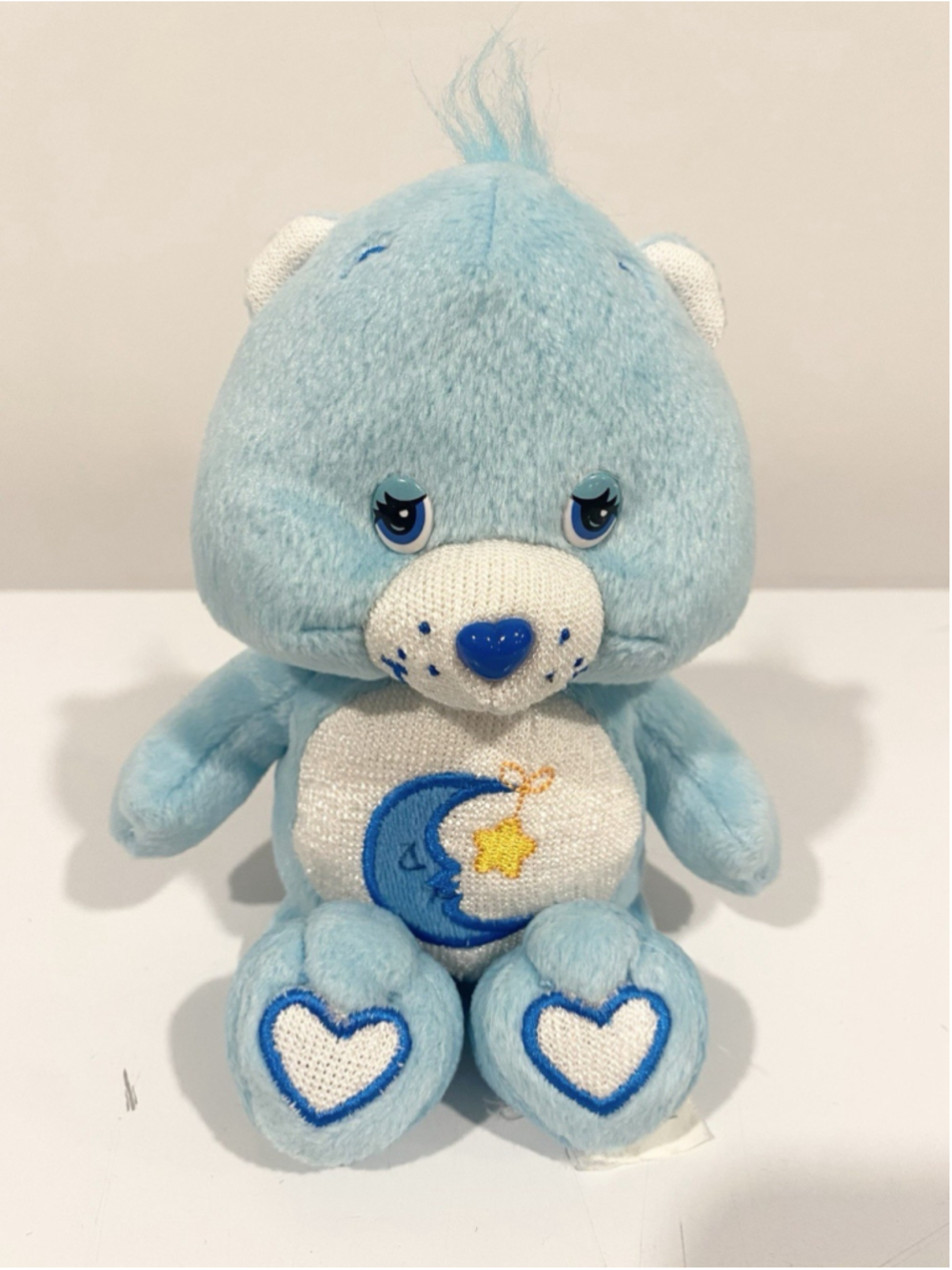 Care Bears Bedtime Bear Plush 9” 2004 Play Along JAKKS Pacific Blue Vintage